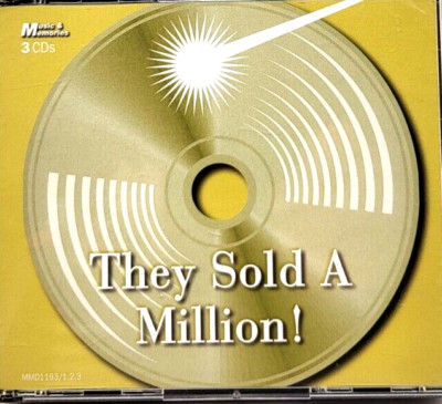 THEY SOLD A MILLION Various Artist (3-CD Set) (CD #1, CD#2, CD#3) (Z29B/A)