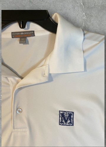 Peter Millar Summer Comfort Performance Golf Polo Men’s XL White - Picture 3 of 7
