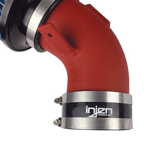 Injen SP Cold Air Intake System Wrinkle Red for Toyota A90 A91 Supra 3.0T New - Picture 4 of 5