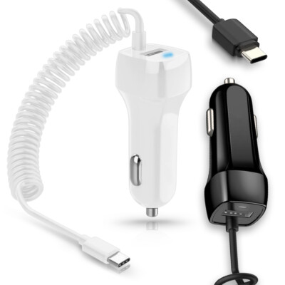 Ladekabel für Samsung Galaxy A / M Serie 15W 3,1A  Auto KFZ Ladegerät USB Typ C
