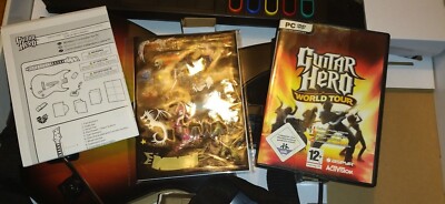Guitar Hero World Tour PC DVD Edition bundle rare new opened