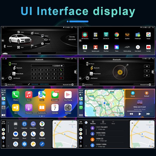 12.3'' Android Car GPS 2G+32G WiFi BT Wireless Carplay For Audi A4 A4L 2009-2016 - Picture 9 of 12