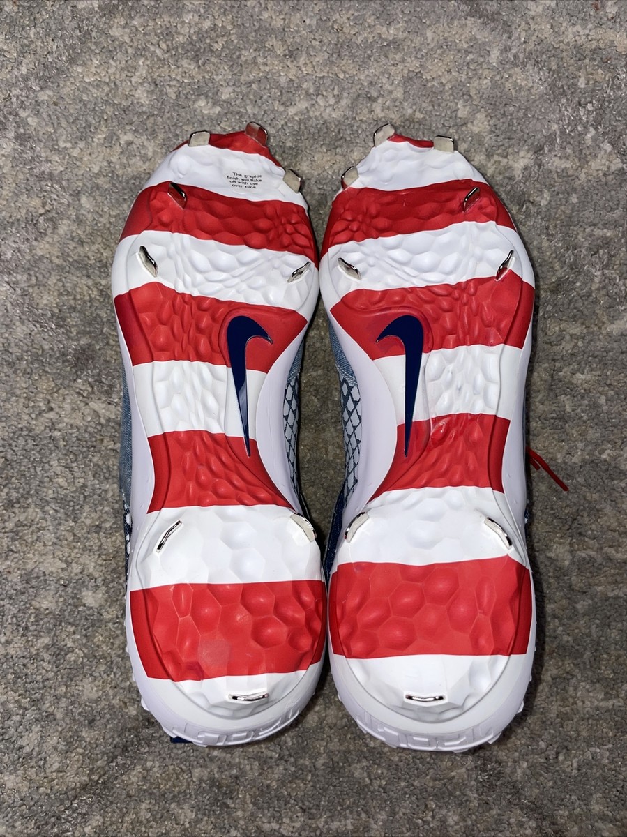 NIKE 野球　TROUTモデル NEW Sz 16 Nike Zoom Force Trout 6 Premium Denim Baseball