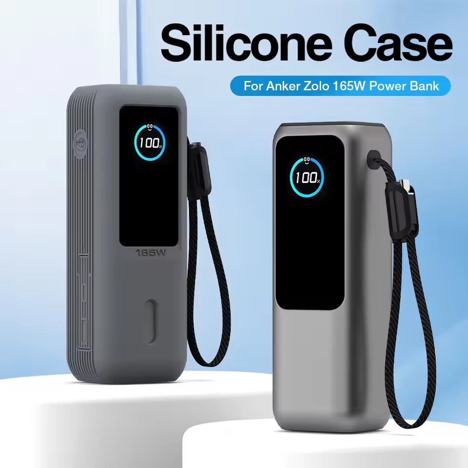 Silicone Case for Anker Zolo 25000mAh 165W Portable Power Bank
