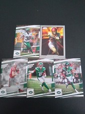 New York Jets Modern, Collegiate, And Junk Wax Era Football Cards Lot. Rookies