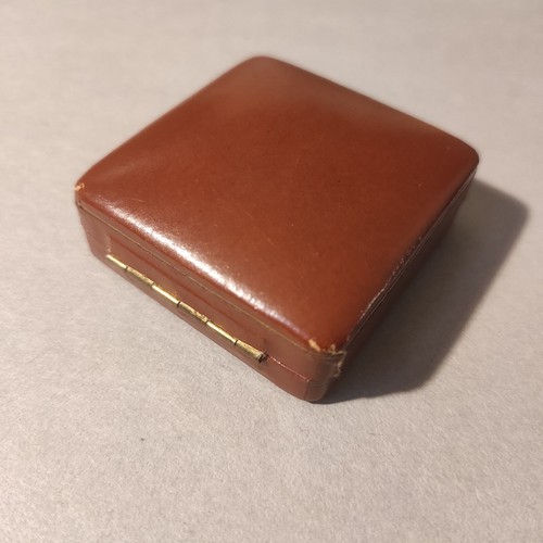 Antica scatola Piccinin cartoncino velluto raso per gioielli vintage primo 1900s - Picture 2 of 5
