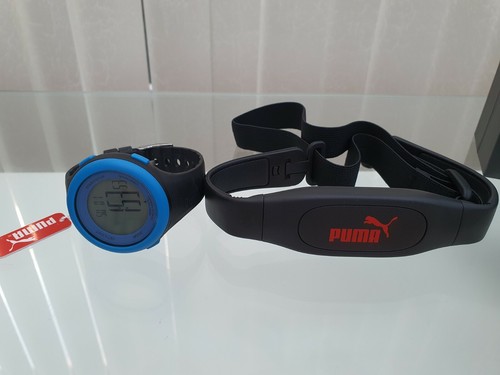 Orologio PUMA da uomo donna cardiofrequenzimetro facile da leggere. Grasso. Cronografo allarme 7 - Foto 10 di 12