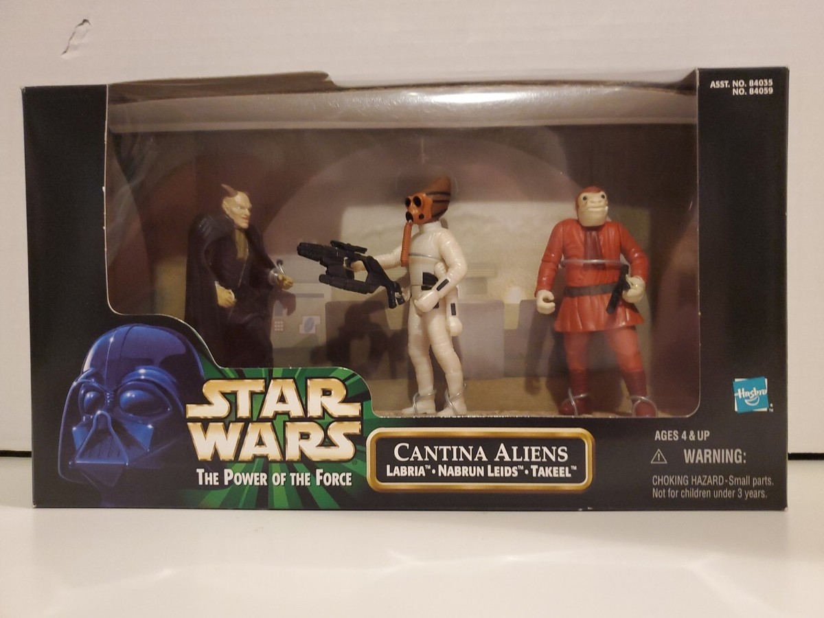 Star Wars The Power of the Force 10体セット Hasbro Star Wars: The Power of the Force - Cantina Aliens - New in