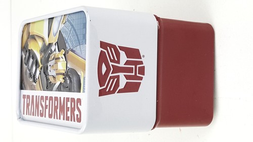 Reloj para hombre Transformers Autobot con logotipo abejorro estuche rojo negro correa de goma - Imagen 12 de 12