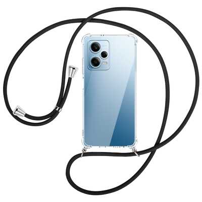 Handykette (S) für Xiaomi Redmi Note 12 Pro (6.67'') Umhängehülle mit Band Case