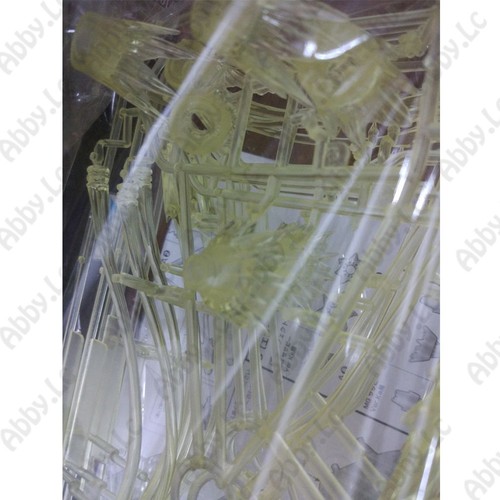 Clear Yellow Funnel Effect Part for MG 1/100 Sazabi ver.ka RE Nightingale - Picture 3 of 10
