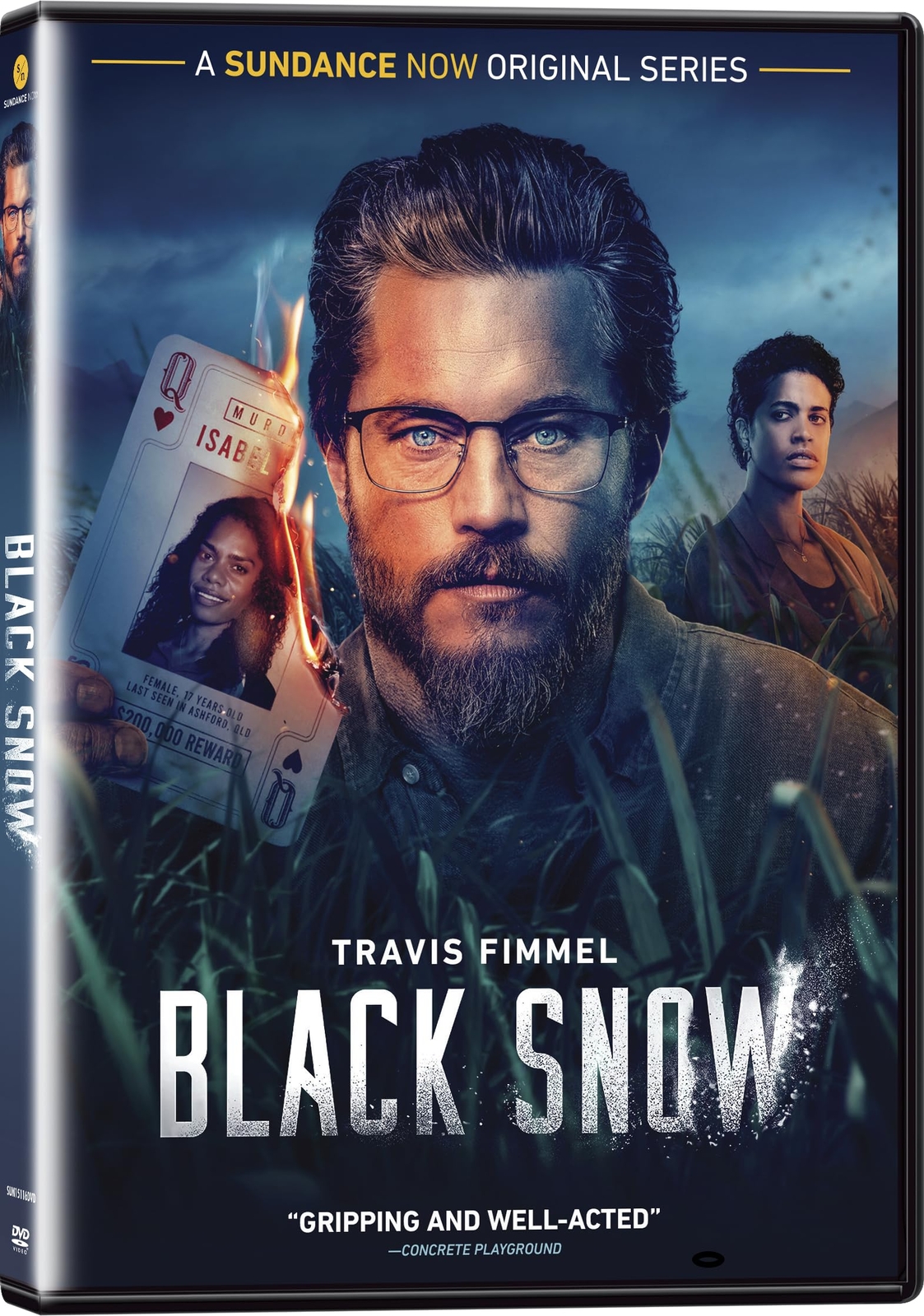 Black Snow (DVD) Travis Fimmel Jemmason Power Eden Cassady Seini Willett