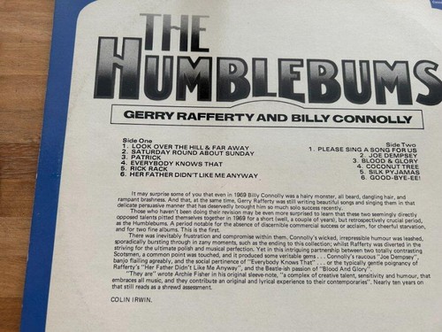 THE HUMBLEBUMS VINLY LP BILLY CONNOLLY GERRY RAFFERTY PLAY TESTED CLEANED - Picture 6 of 16
