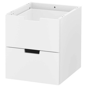 Ikea Nordli Modular 2 Drawer Chest White 503 834 59 New In Box