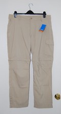 NWT Columbia Women's Plus Khaki Tan Silver Ridge UtIlity Convertible Pant 16W