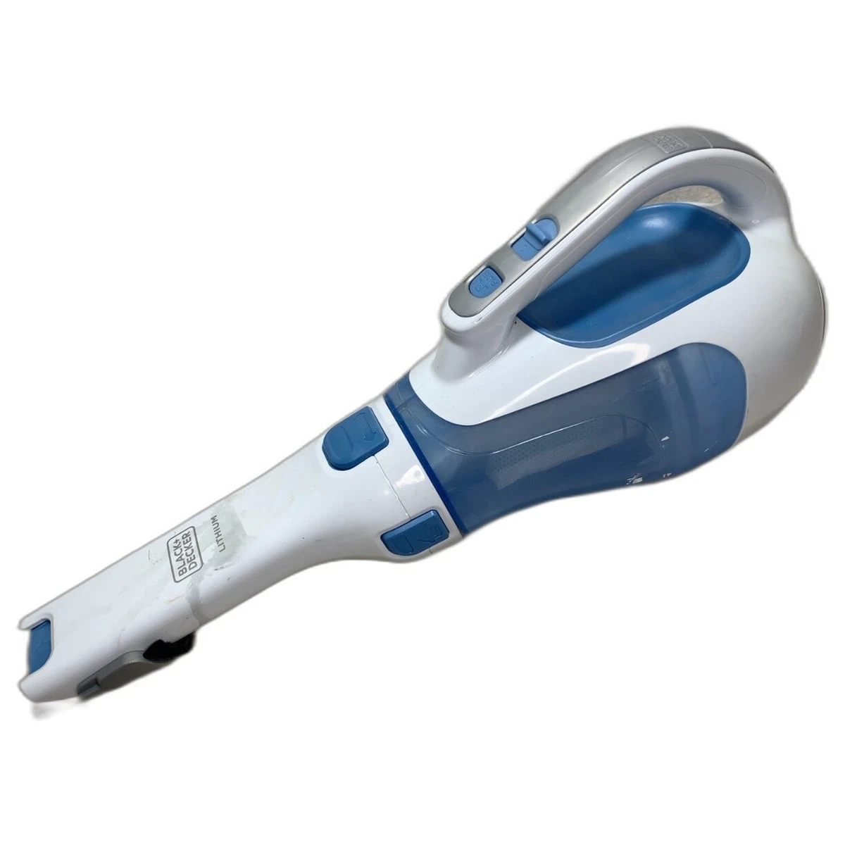 Best Buy: Black+Decker Bagless Handheld/Stick Vacuum Sea blue