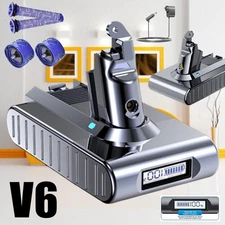 9500mAh 21.6V V6 Battery Replacement For Dyson SV03 SV04 SV09 DC58 DC59 Handheld