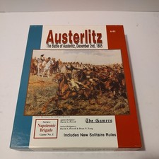 Austerlitz 1805 Napoleonic Brigade Board Game The Gamers 1993