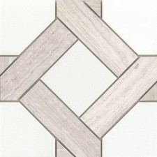 Emser Tile M05ALLU0909MMA Alluro - 9" x 9" Basketweave Wall Tile