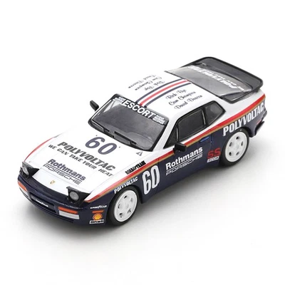 SPARKY Spark 1/64 Porsche 944 TURBO CUP 1987 #60 Upright Headlights TINY ver