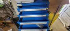 STANLEY VIDMAR TOOL CABINET 10 DRAWERS 30"W *BOTTOM DRAWER MISSING*