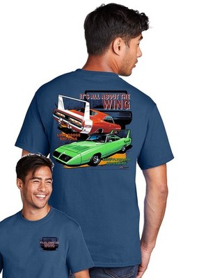 All About The Wing Mopar Superbird/Daytona Men's T Shirt Johny Rockstar licensed