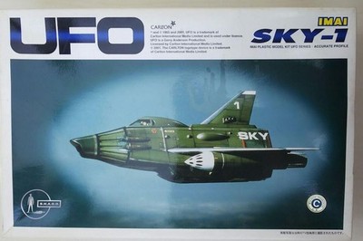 Imai UFO SKY-1 Motorisierter Bausatz Plastik Modellbausatz Gerry Anderson