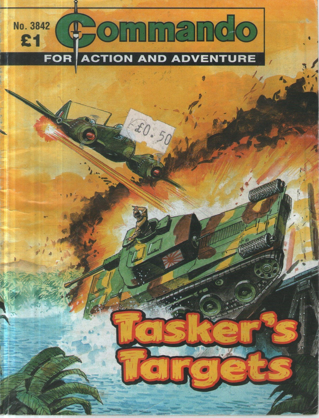 COMMANDO COMICS 3842 - Tasker's Target