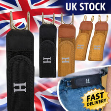 Belt Closure Tactical Metal Hook Elastic Belt Unisex Buckle,Less Invisible Waist