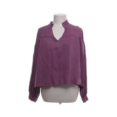 Zara, Bluse, Größe: XS, Lila, Einfarbig, Damen #bBc