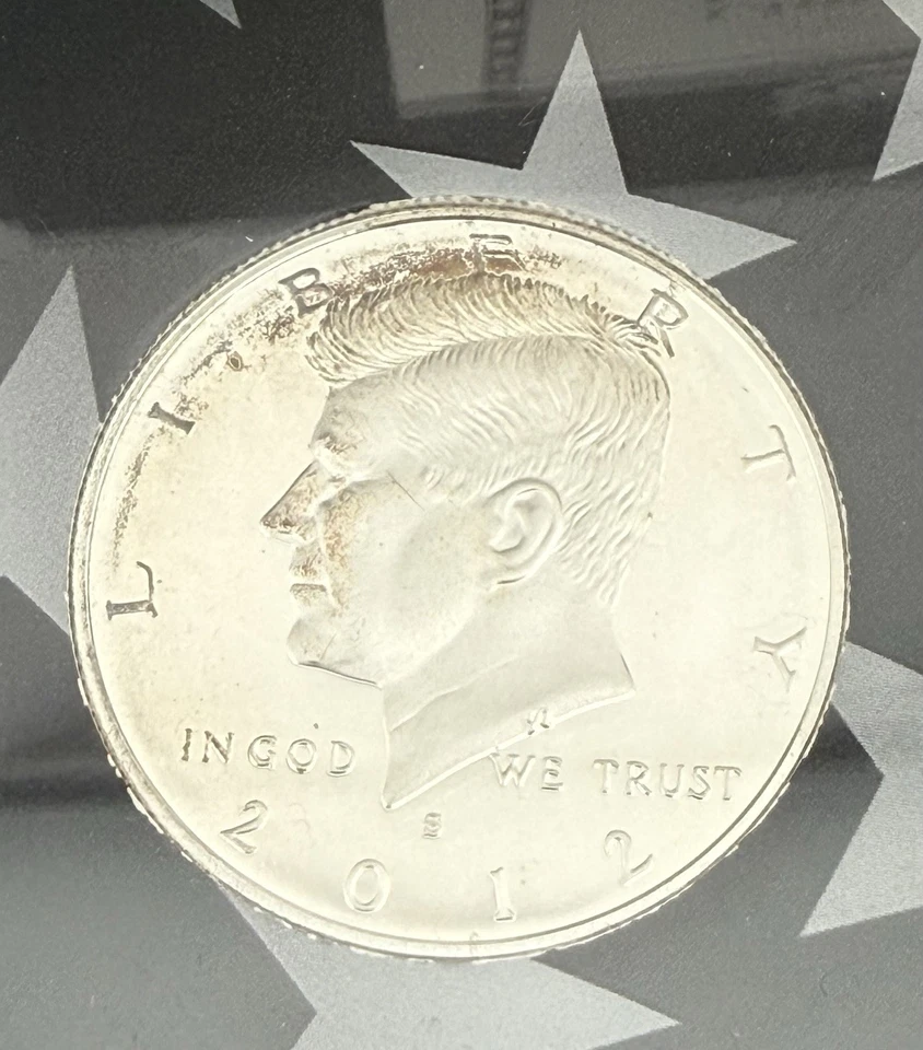 2012 U.S. Mint Limited Edition Silver Proof Set Toned Coins W/BOX/COA Item#659 - Image 3 of 4