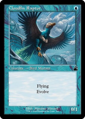NM - Cloudfin Raptor (Retro Frame) RVR - 310 Ravnica Remastered