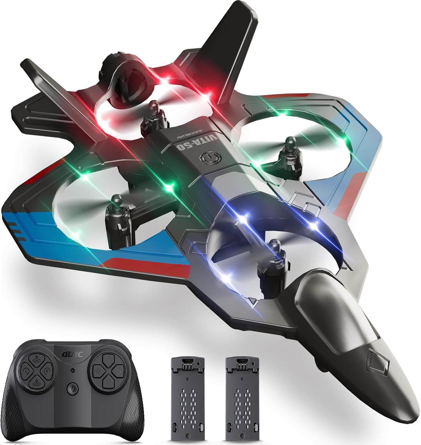 avion rc 4drc control remoto para ninos adultos principiantes drone helicopteros