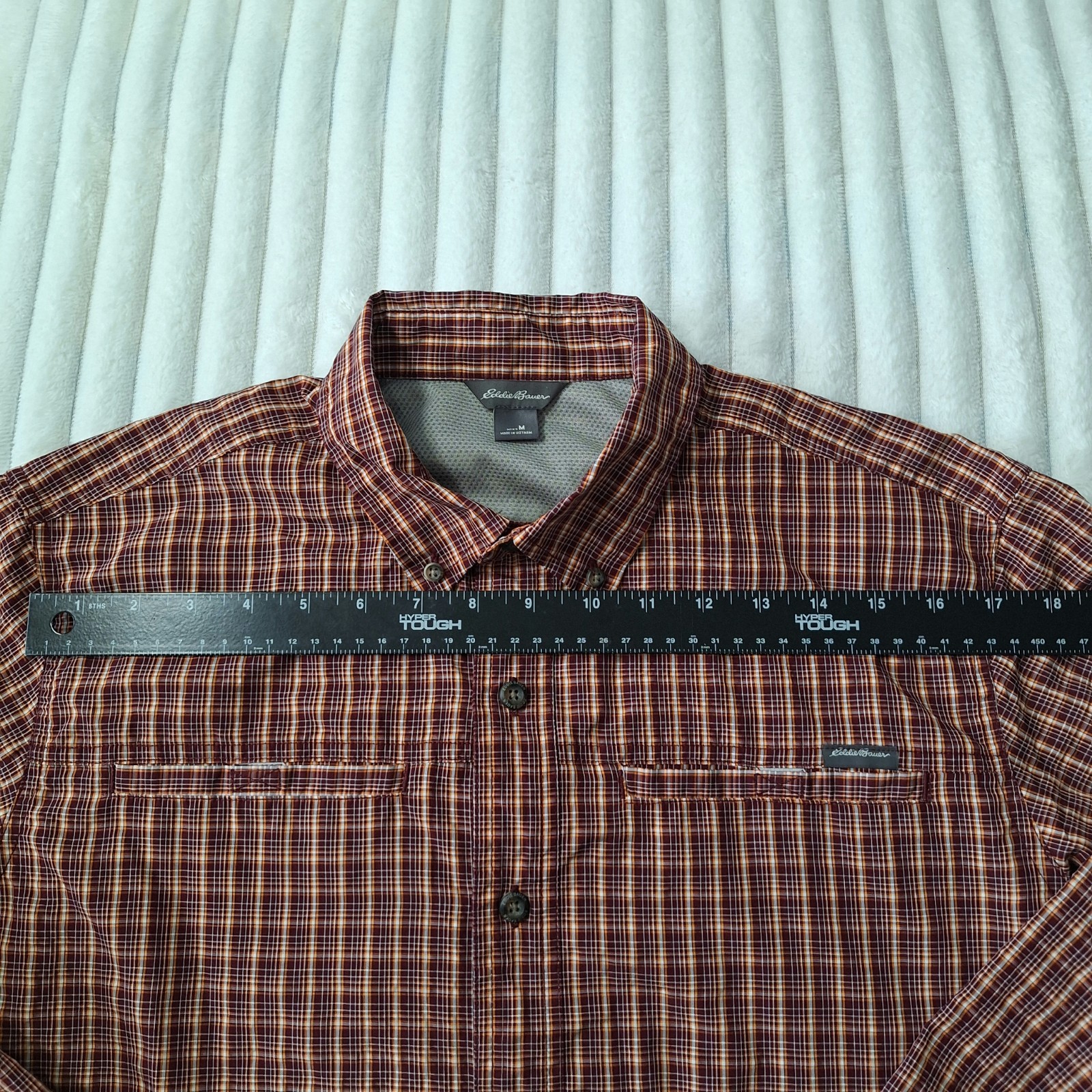 Eddie Bauer Nylon Performance Button Down Shirt M… - image 6