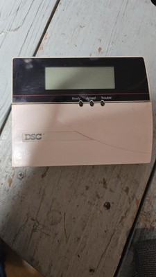 DSC Power Series 832 LCD5501Z LCD Security Keypad CLEANED TESTED FUNCTIONING 