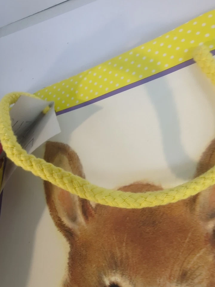 Винтажные подарочные пакеты Potourri пасхальный/весенний кролик и цыплята, набор из 2 - Изображение 4 из 4