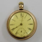 Antique Waltham 17 Jewels Gold Filled Watch Pre-Owned Doesn't Run (#41-028)