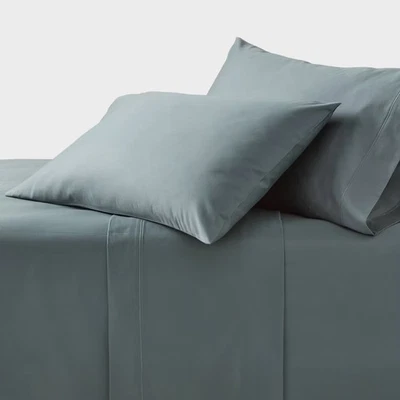 THRESHOLD California King 800 Thread Count 4pc Hotel Collection Sheet Set Single Baratta