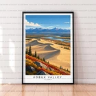 Kobuk Valley National Park Alaska Unframed Illustration Print Poster Art