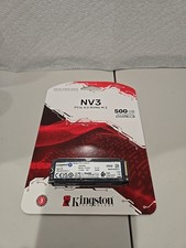 Kingston NV3 500GB M.2 2280 PCIe 4.0 x4 NVMe ...