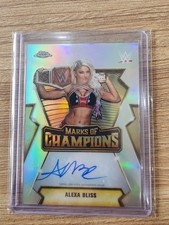 2026 Topps Chrome WWE Marks of Champions Autographs Alexa Bliss #MOC-AB card