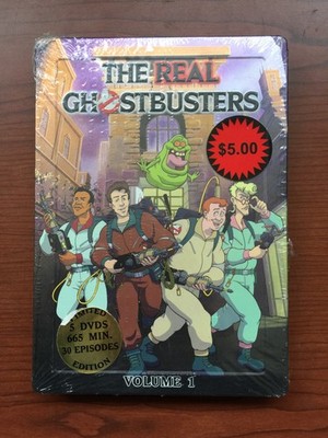 Real Ghostbusters Volume 1 (DVD, 5 Disc Set) Steelbook - Sealed - Pls Read