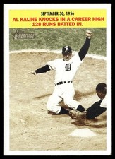 2005 Topps Heritage Flashbacks Al Kaline Detroit Tigers #F-AK