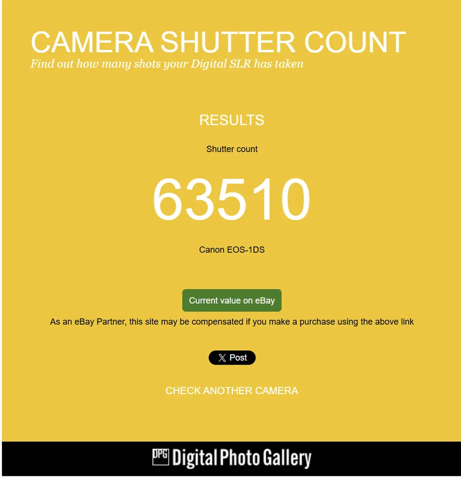 Canon EOS 1Ds Mark I - Full Frame - 11.1 MP - DSLR - Body Only, 1Ds Classic - Image 2 of 4