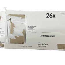 1-HP 26X Black High-Yield Toner Cartridge , 9000 pages yield  CF226X New