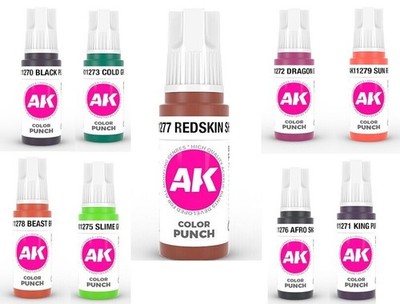 AK Interactive Colour Punch 17ml 3. Gen Acryl Farbe wählbar