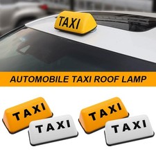 12v Taxi Cab Sign Roof Top Topper Car Magnetic Lamp LED Light Waterproof New