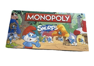 The Smurfs Monopoly Collector's Edition 2013 Complete Excellent No Wear RARE
