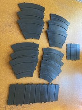 Vintage Ideal Motorific Figure 8 Slot Car Track Lot of 17 Pieces