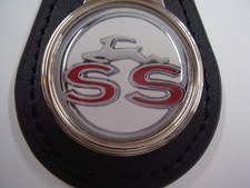 Chevrolet Impala Ss 60s Logo Key Chain Leather Fob Chevrolet Impala Ss 60s Logo Key Chain Leather Fob